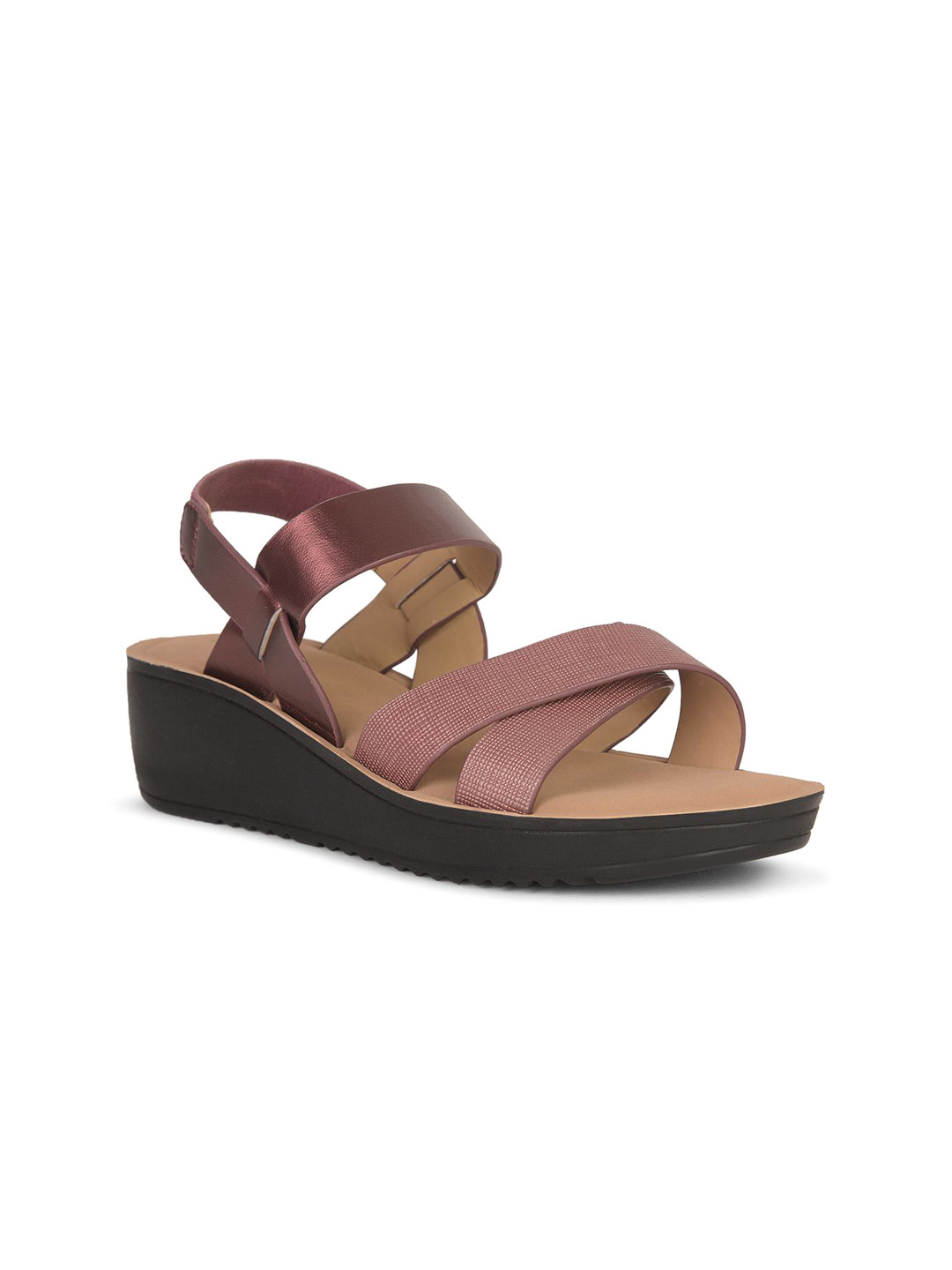 Bata Open Toe Wedge Heels