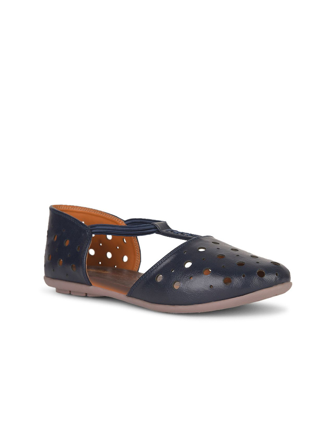Bata Women Laser Cut Mary Janes