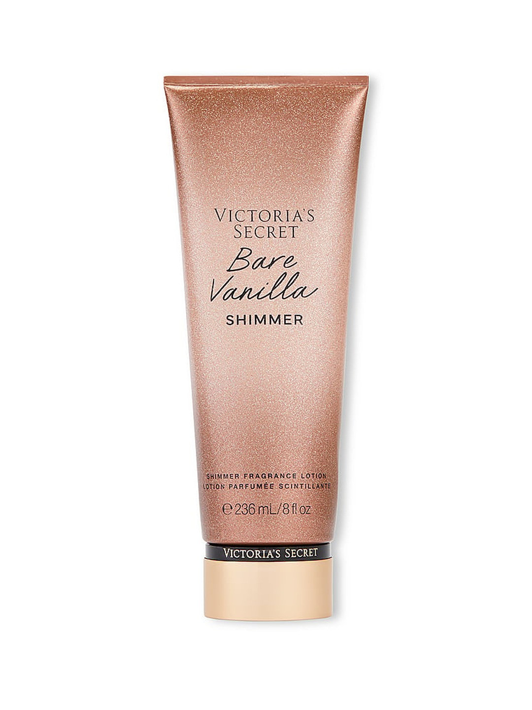 Victoria's Secret Women Bare Vanilla Shimmer Body Lotion with Jojoba & Vitamin E - 236 ml