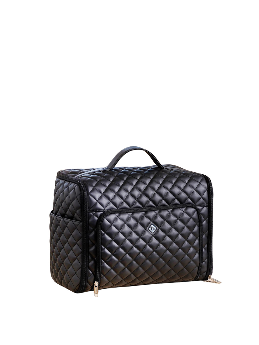 Nestasia Textured Medium Casual Quilted Duffel Bag