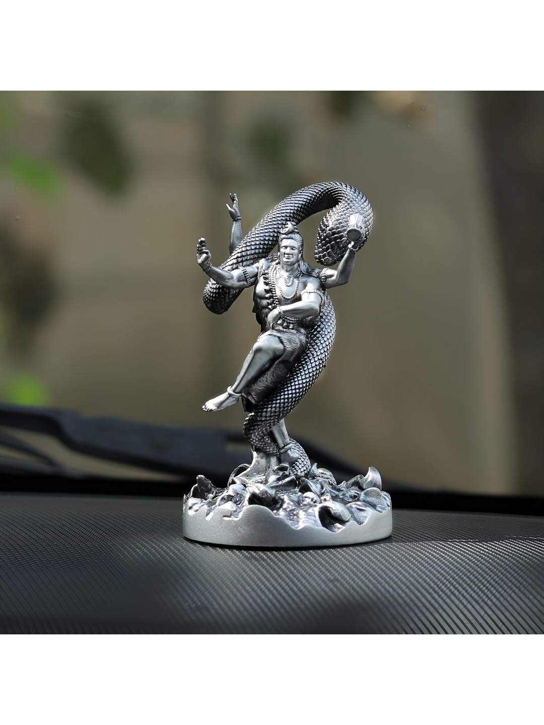 Artarium LLP Silver-Toned Religious Figurine Showpiece