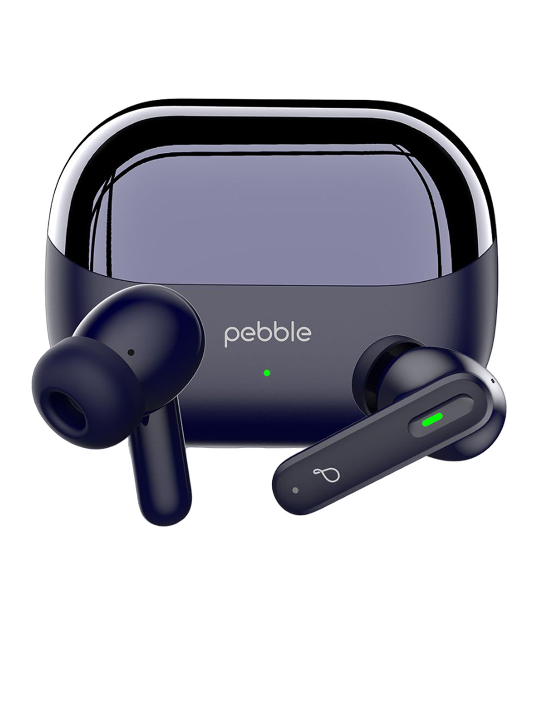 Pebble BlissBuds Ace Deep Bass Clear Sound, ANC, ENC with Quad Mic Ear Buds