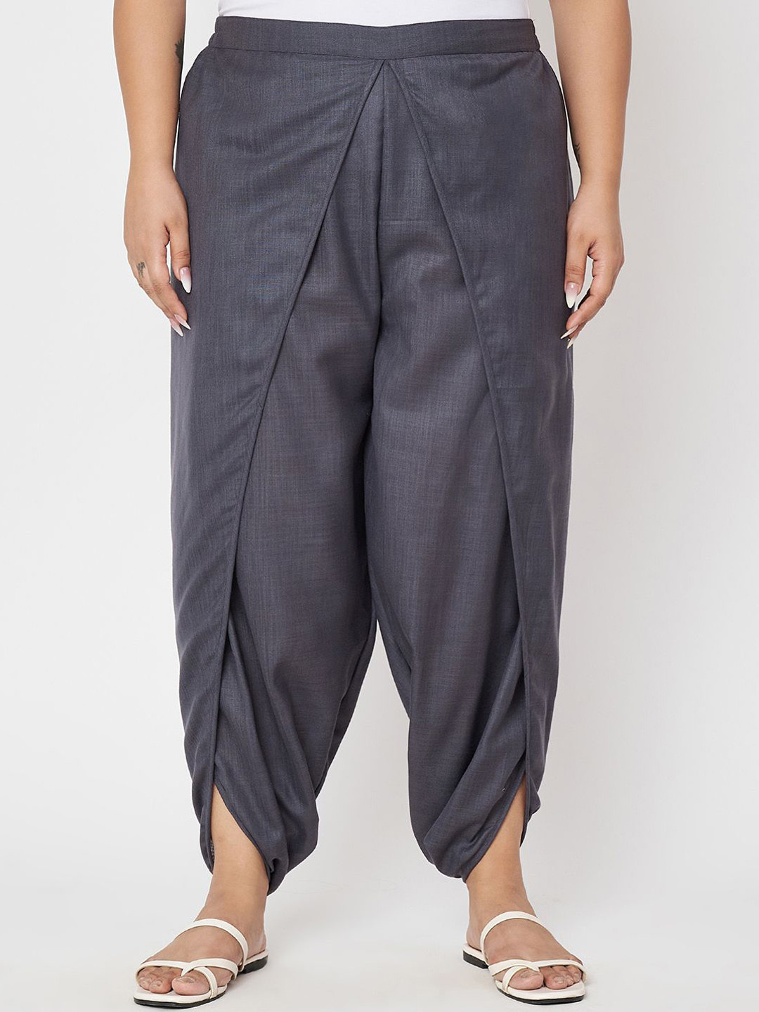 9rasa Plus Size Women Harem Pants