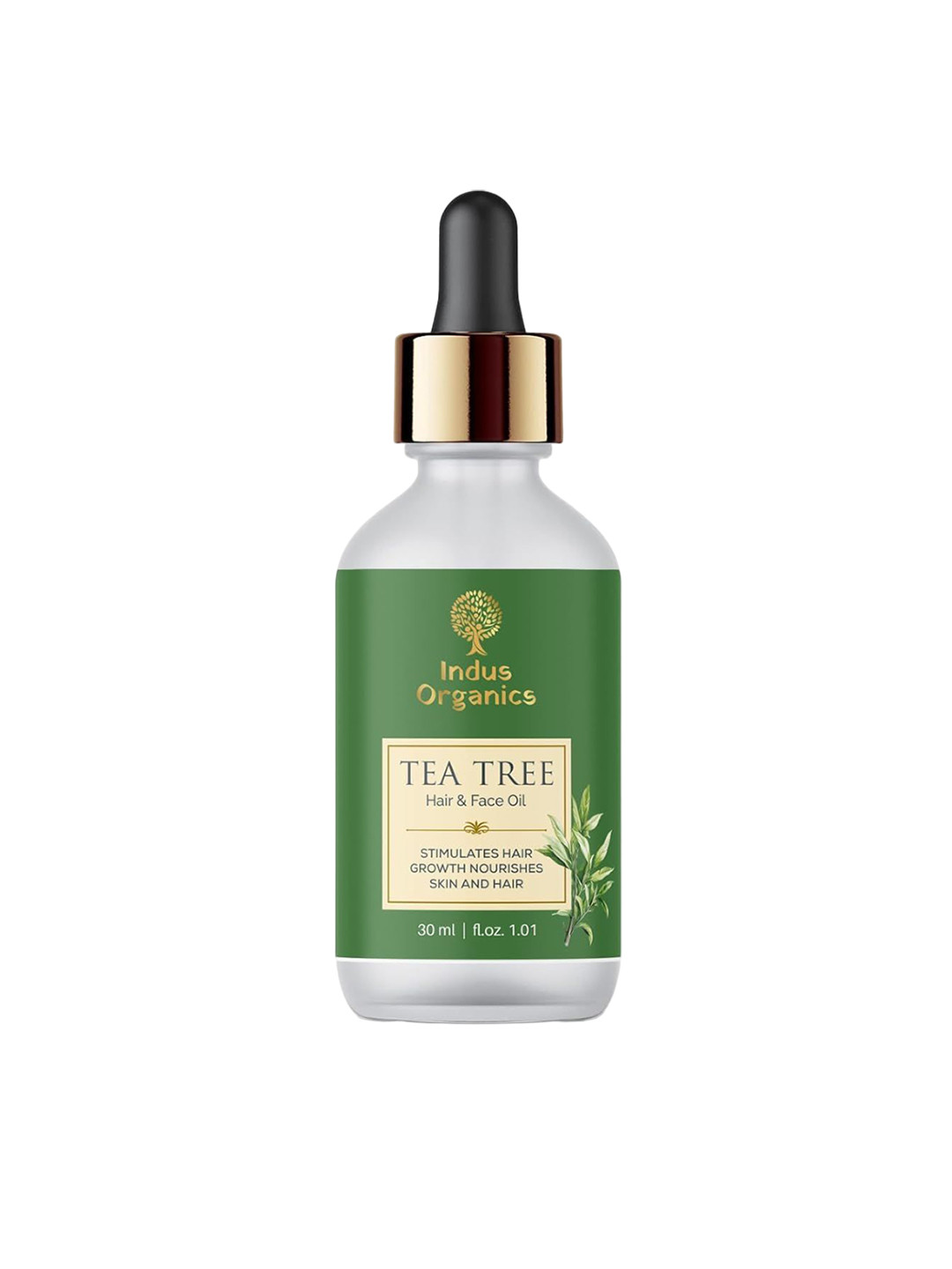 Indus Organics Tea Tree Hair & Face Oil - 30 ml