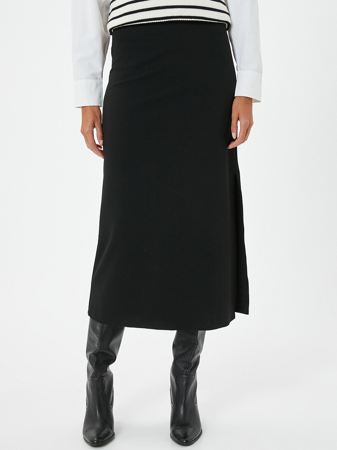 Kotonl Women Knee-Length Pencil Skirt