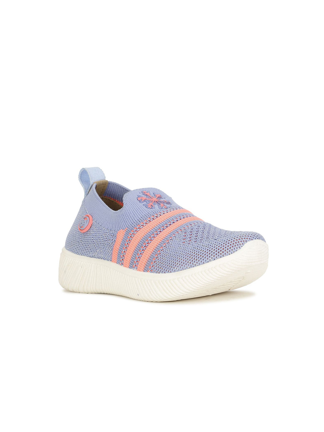 Disney Girls Round Toe Comfort Insole Textile Slip-On Sneakers