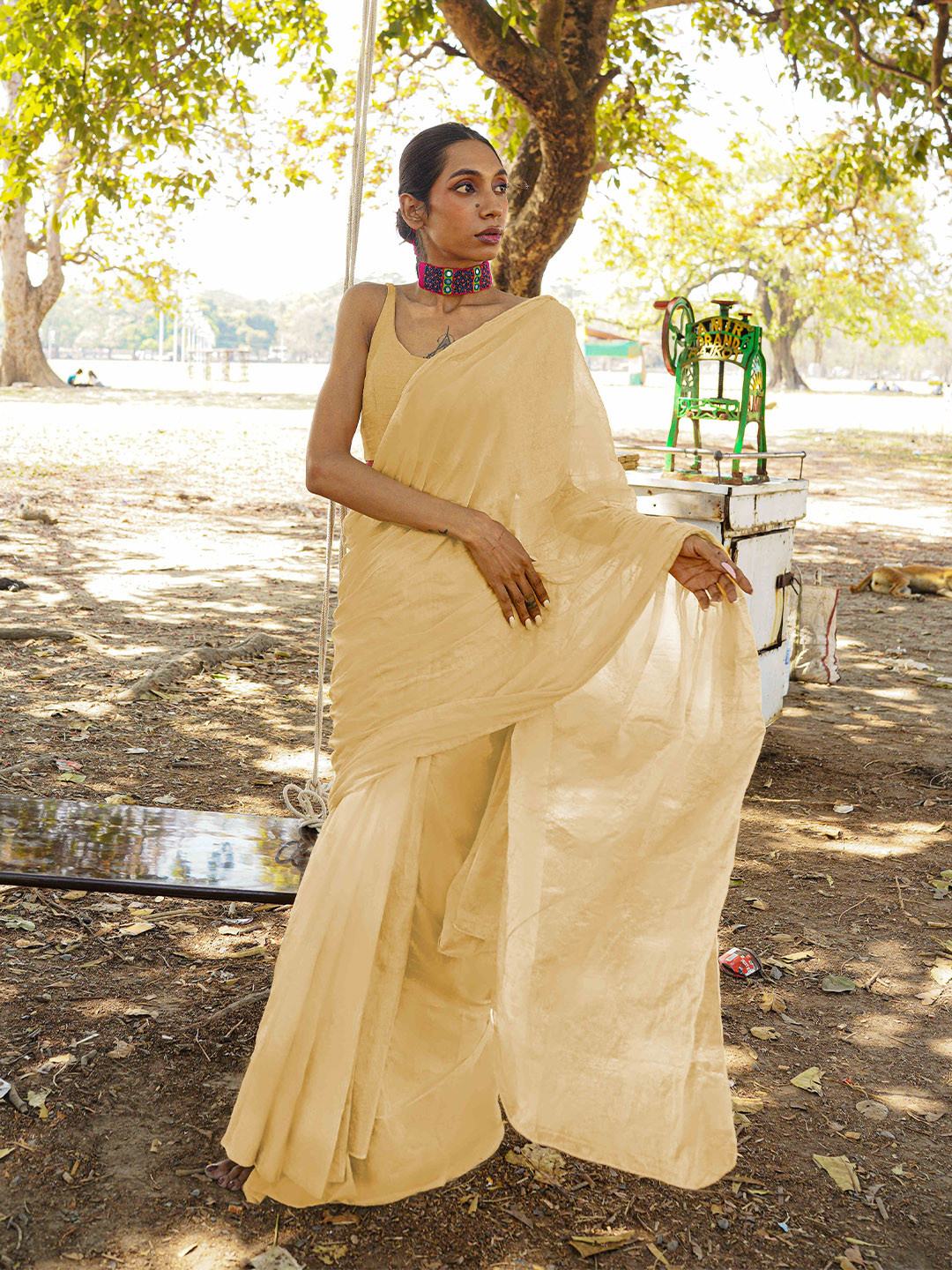 HUTS AND LOOMS  Saree