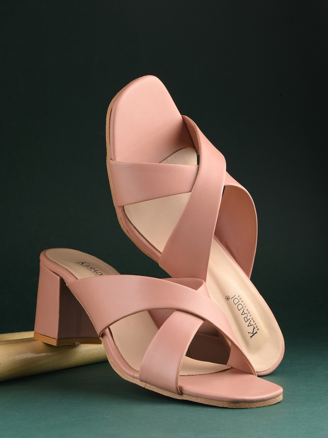 KARADDI Pink Confortable & Lightweight Heels