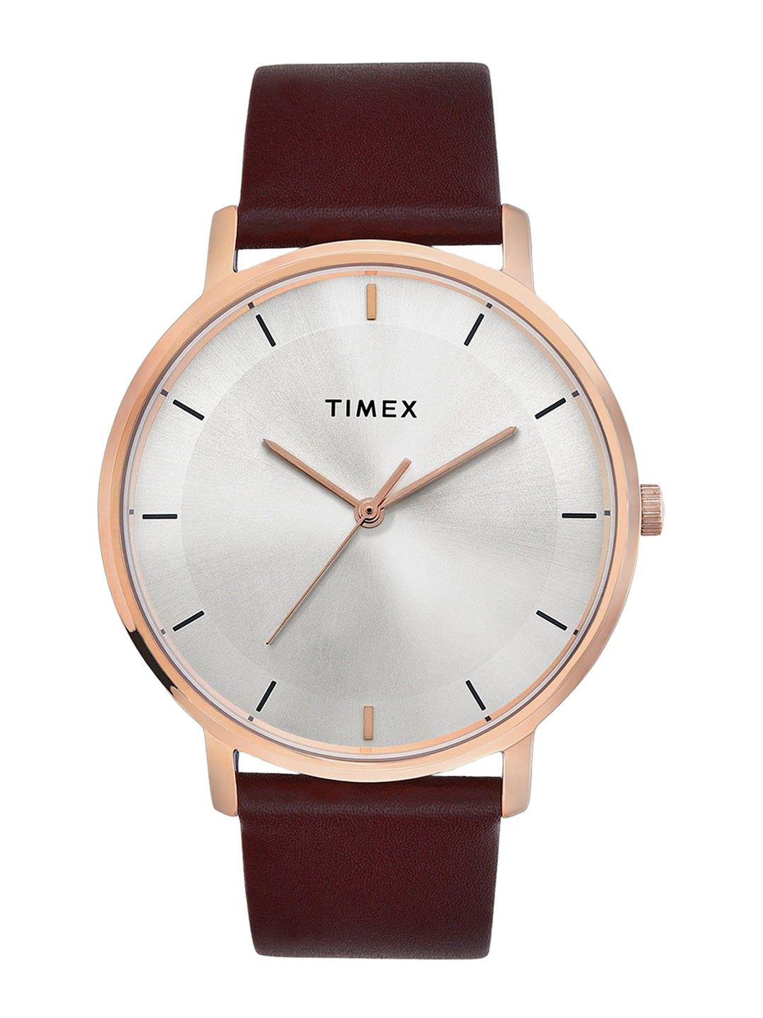 Timex Men Dial & Leather Straps Analogue Watch TW0TG8014-JIT