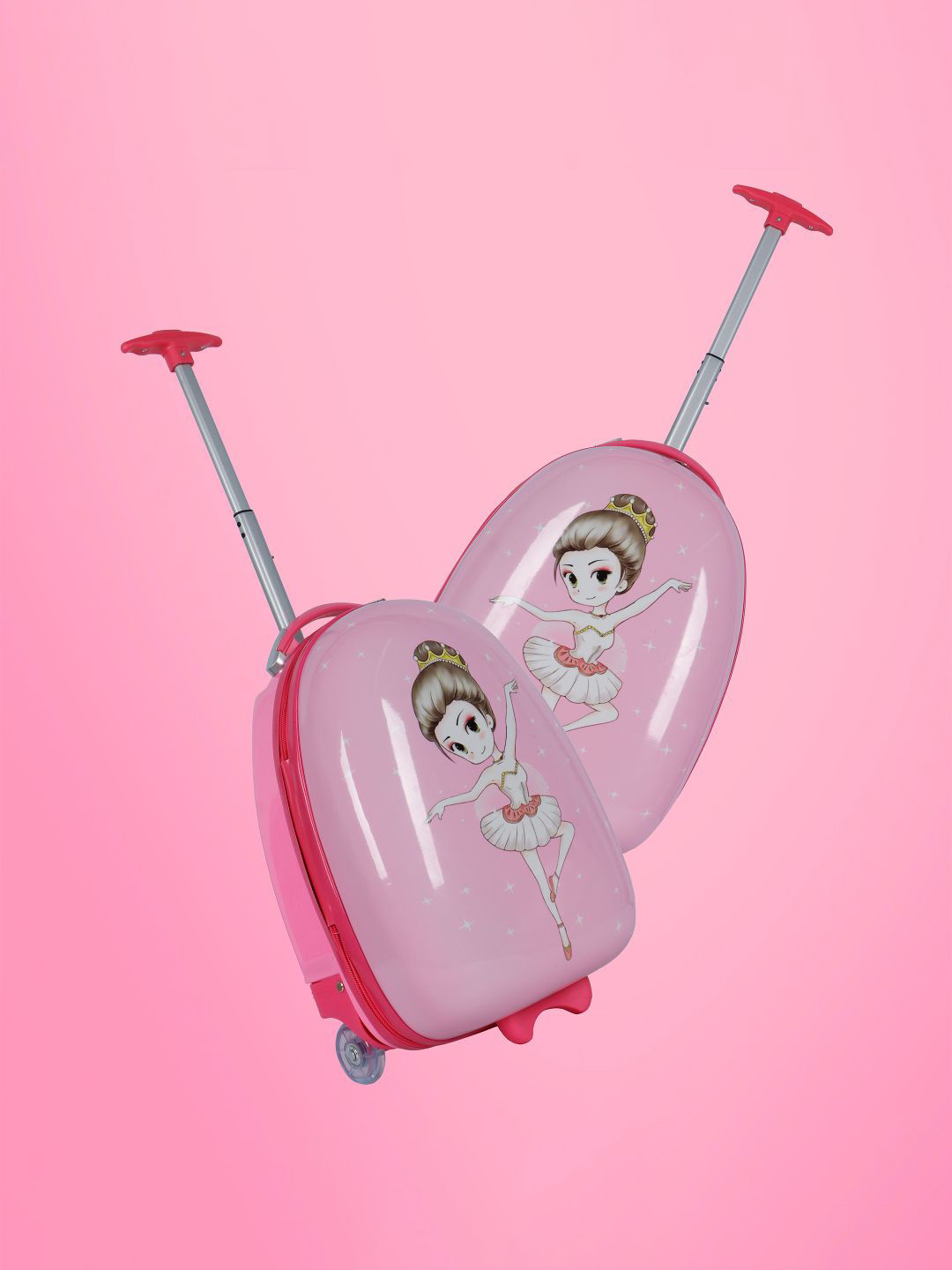 Polo Class Kids Graphic Printed Hard-Sided Medium Trolley Bag