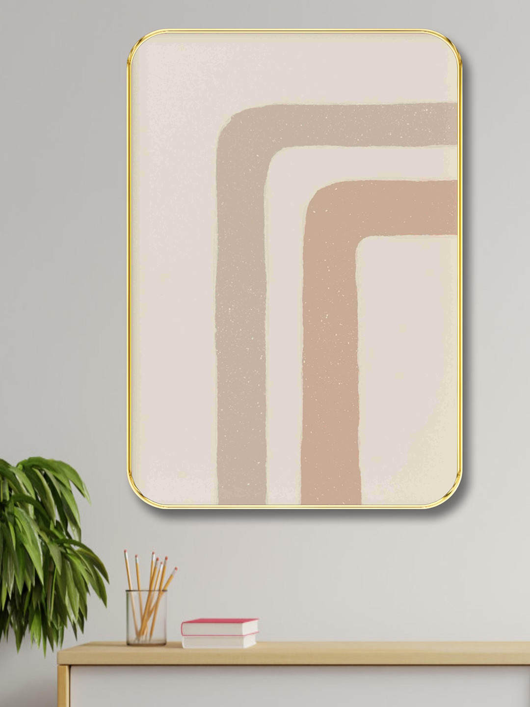 Aura Modern Art Wood Wall Rectangle Photographs Wall Art -24 x 18 In