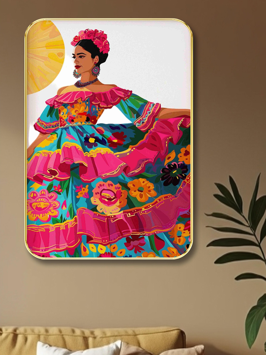 Aura Princess Wood Wall Rectangle Photographs Wall Art -24 x 18In