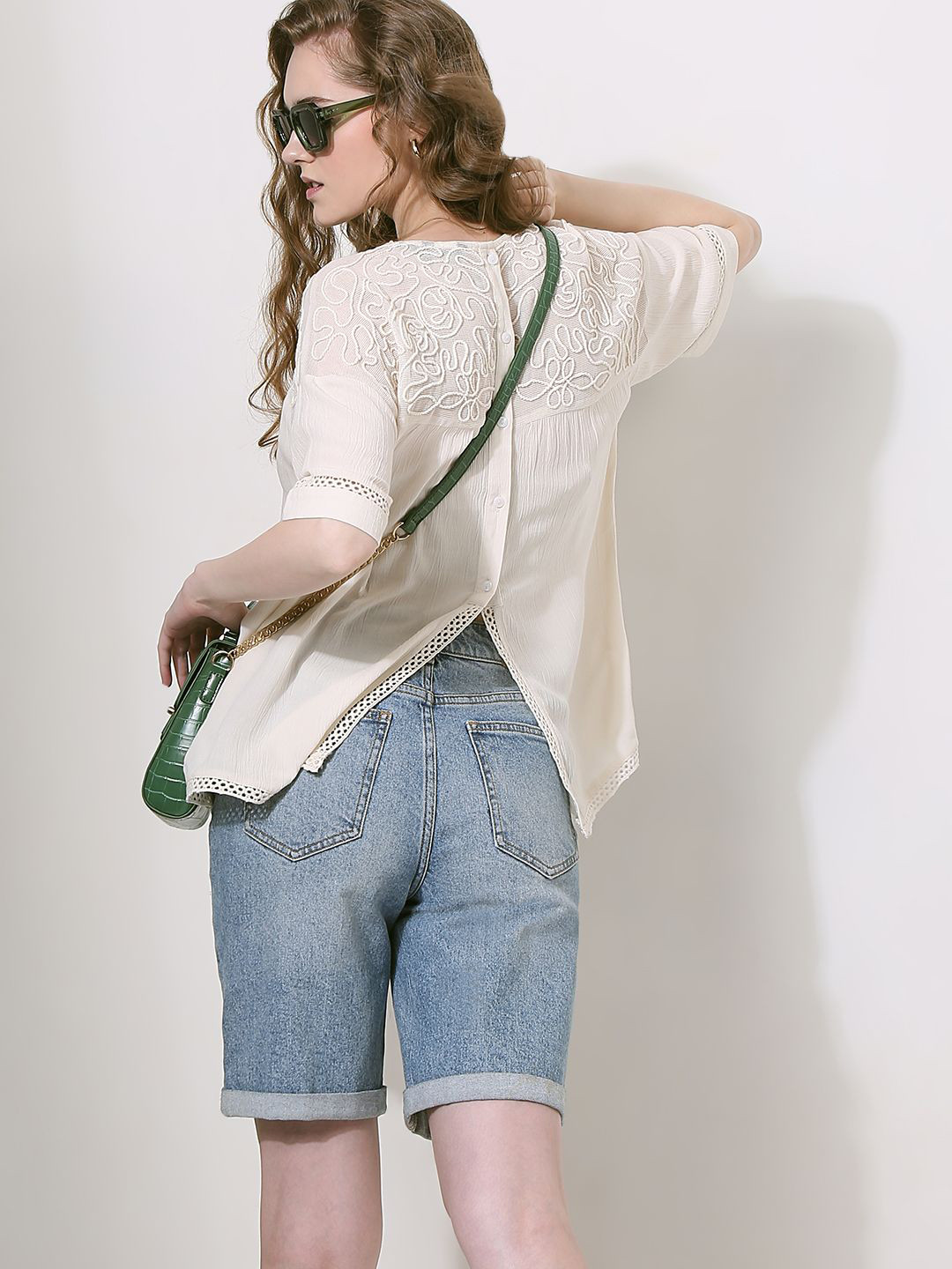 Vero Moda Monochrome Styled Back Top