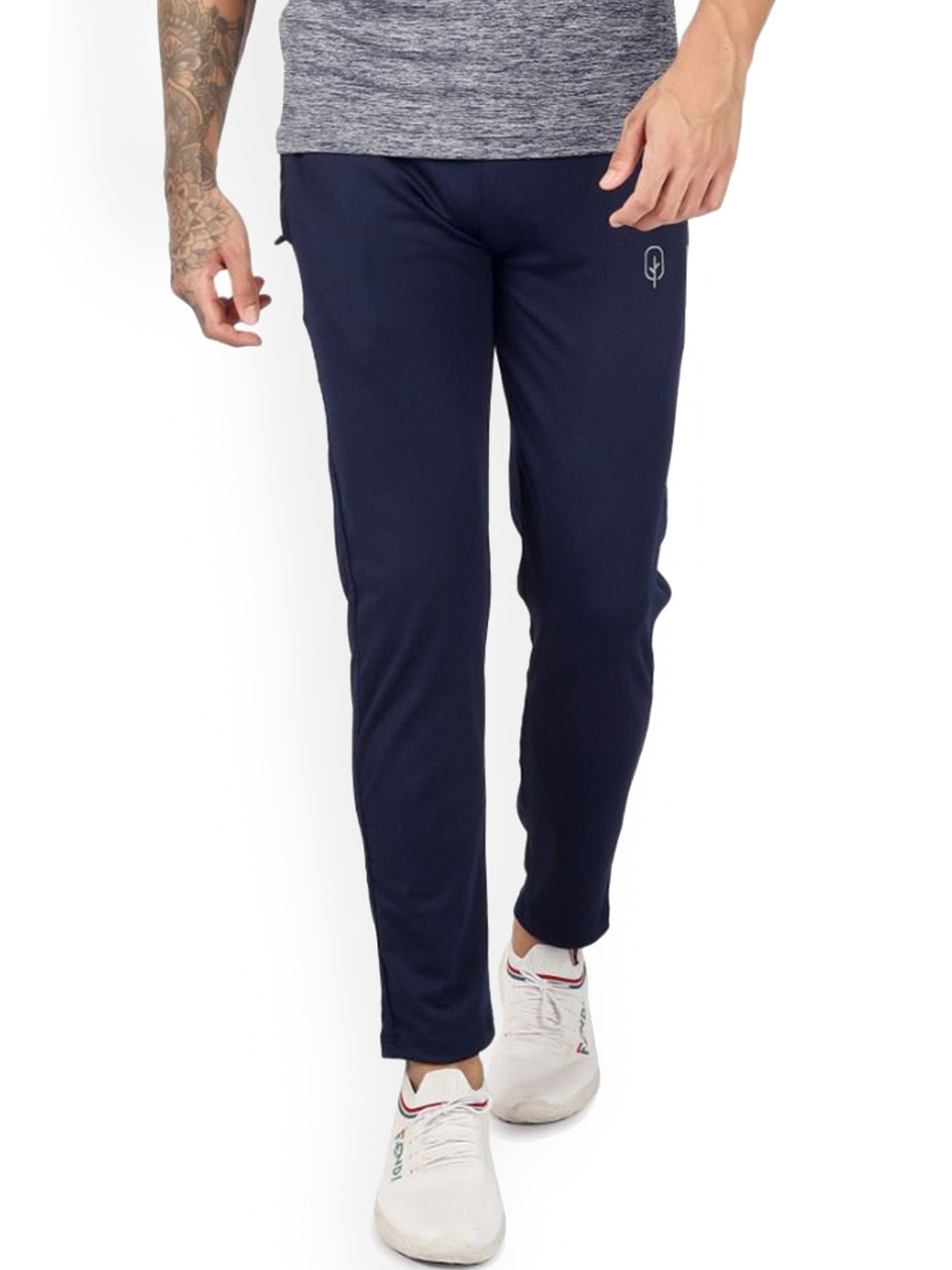 BLUEFICUS Men Straight-Fit Mid-Rise Sport Track Pants