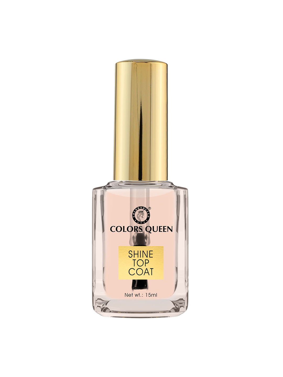 Colors Queen Shine Top Coat Non-Yellowing Nail Polish - 15 ml