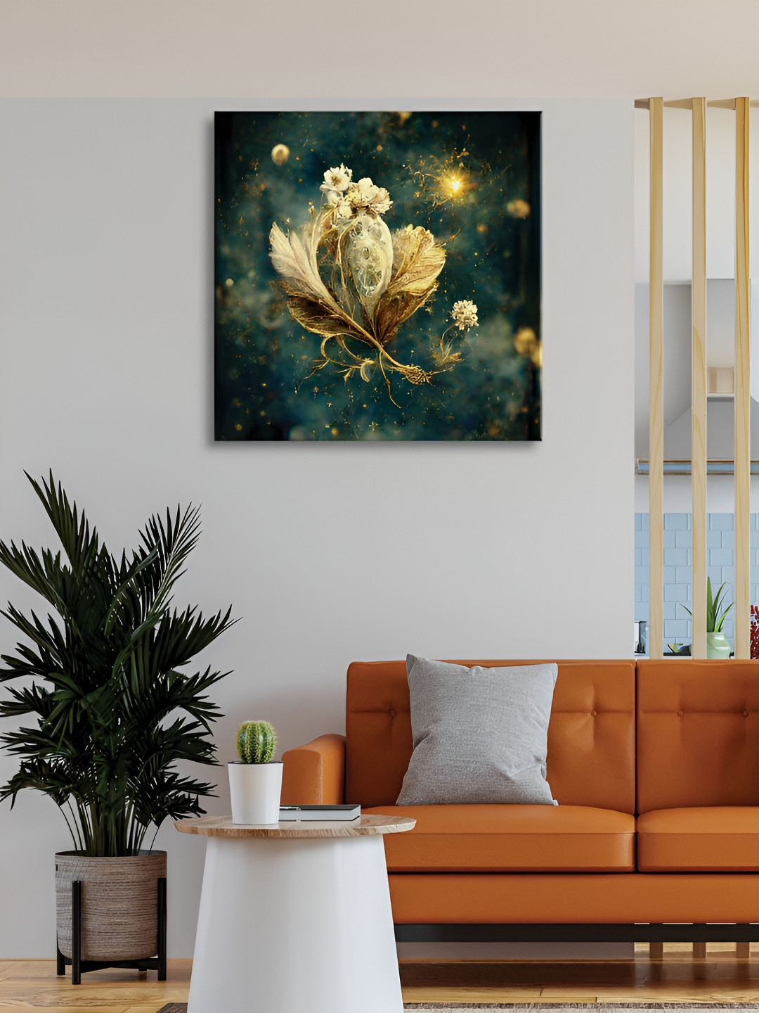 RANDOM Canvas Wall Square Photographs Wall Art - 24 x 24 In