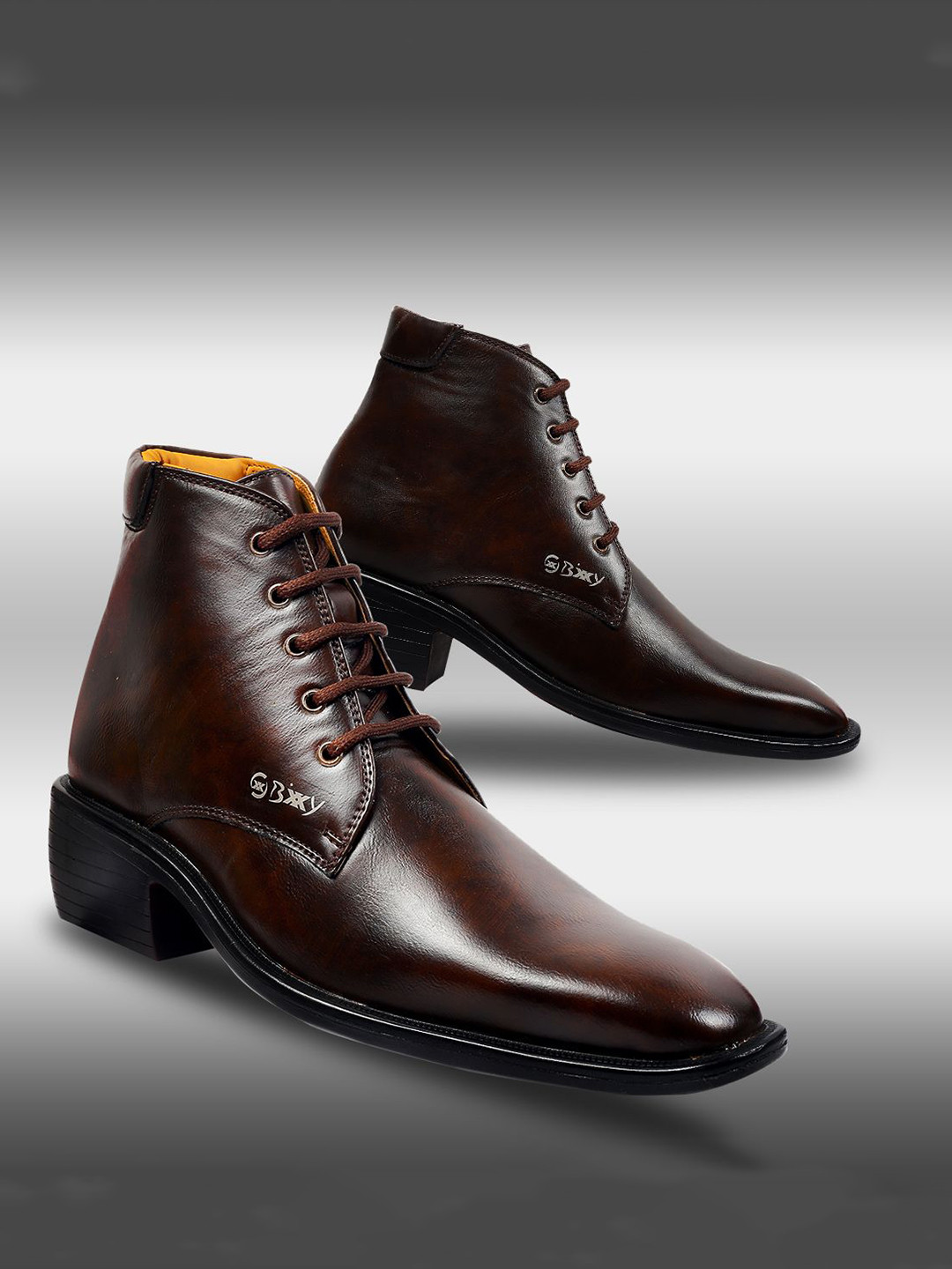 Bxxy Men Formal Derby Lace Boots