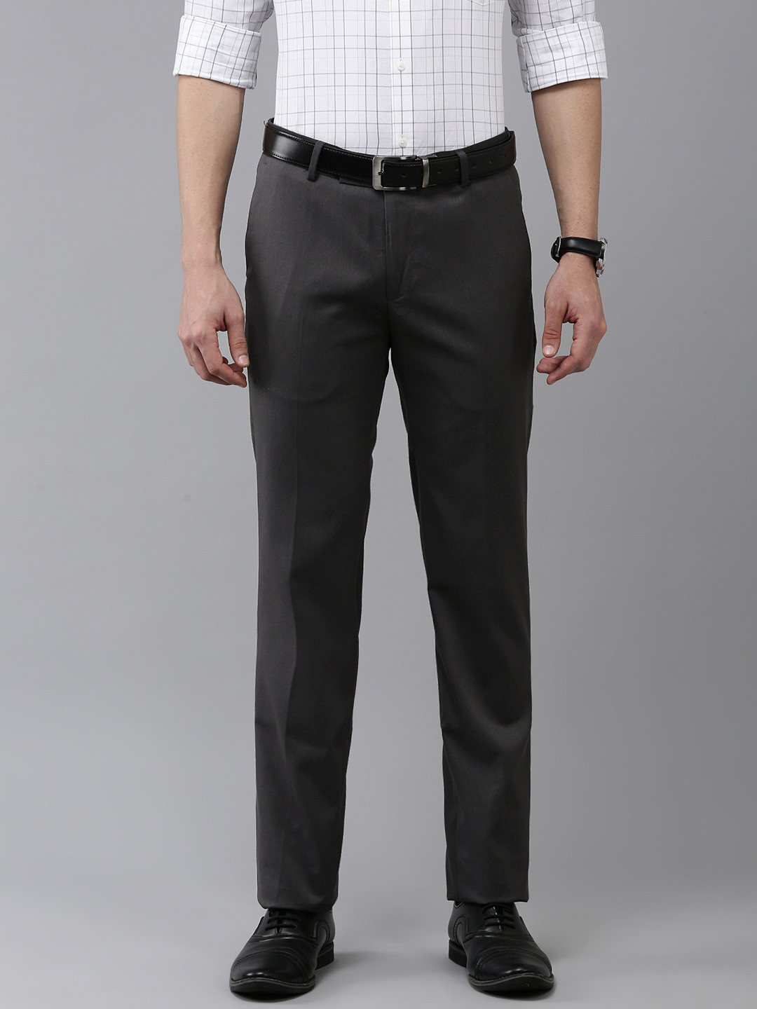 Arrow Men Original Tapered Fit Formal Trousers