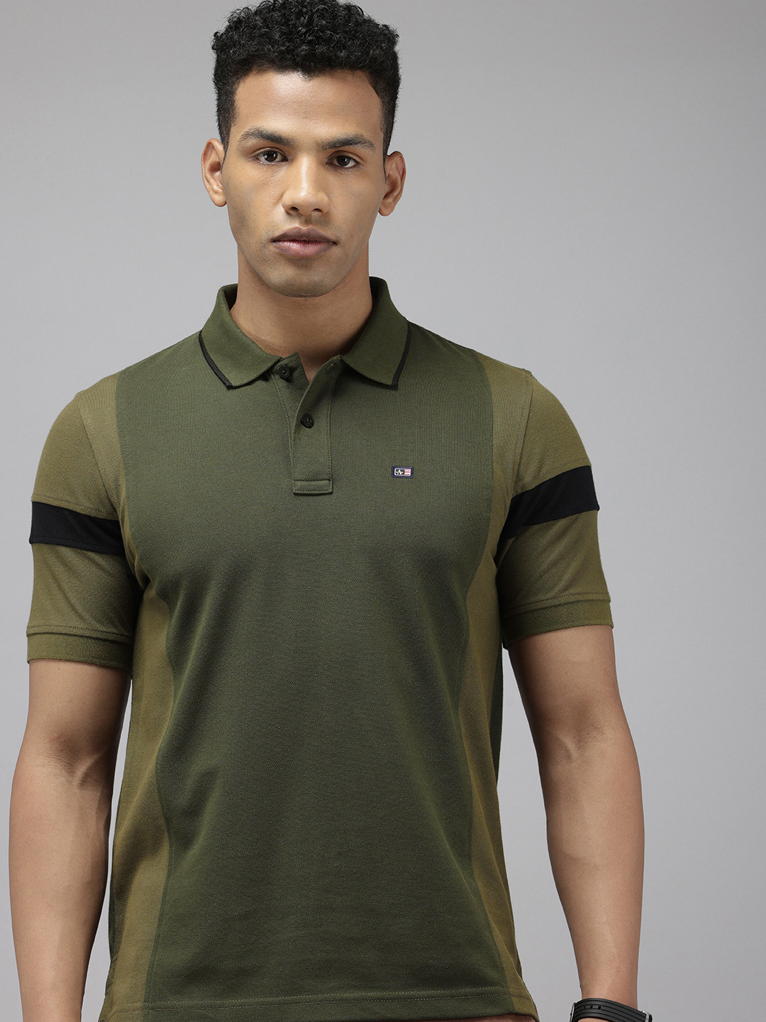 Arrow Sport Short Sleeve Polo Collar T-shirt