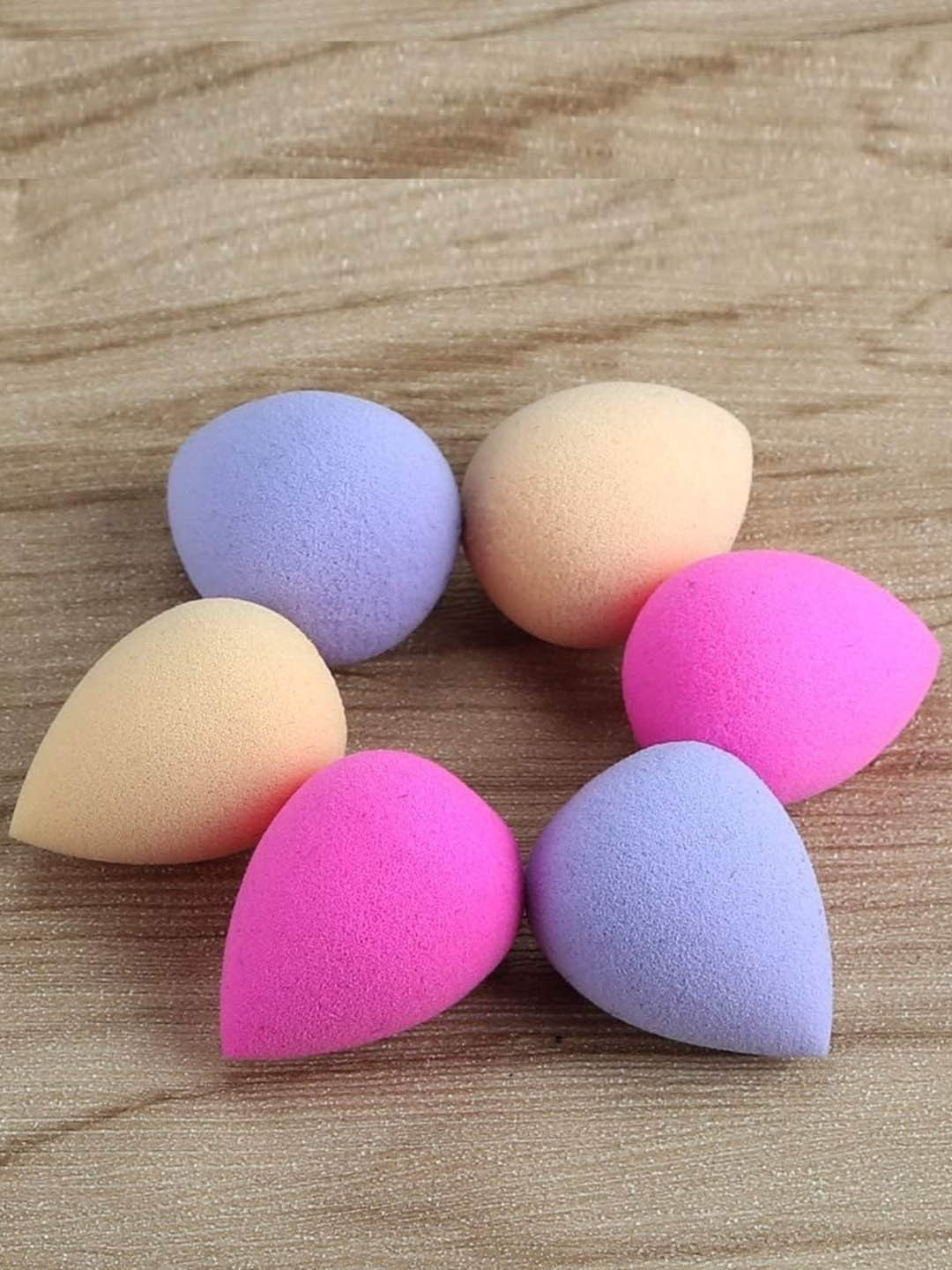Facejewel Set Of 6 Mini Sponge Makeup Blender