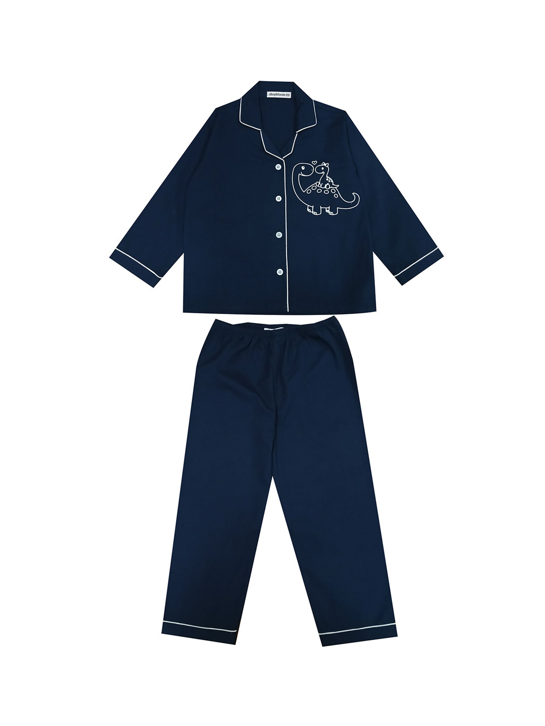 shopbloom Unisex Kids Printed Night suit