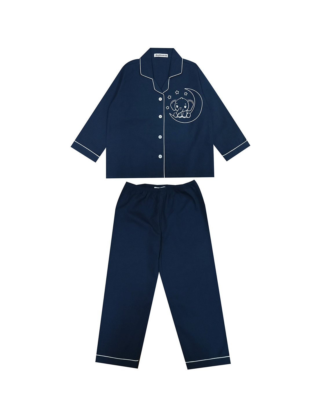shopbloom Unisex Kids Printed Night suit