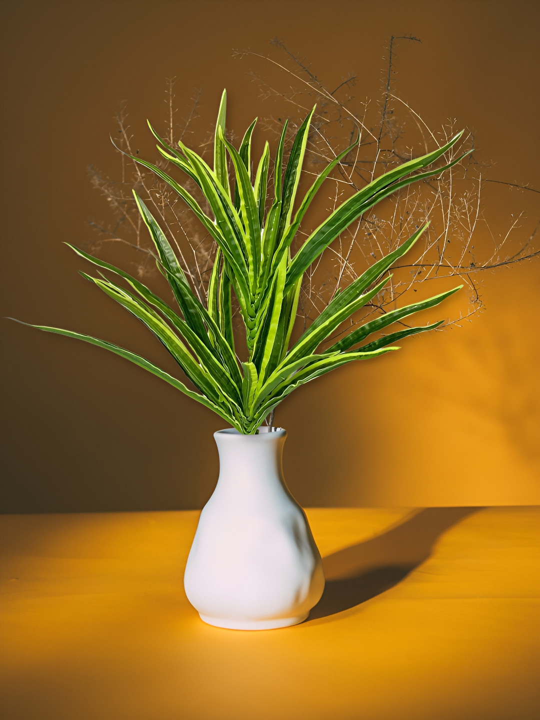 ARTSY Green Spider Artificial Flower