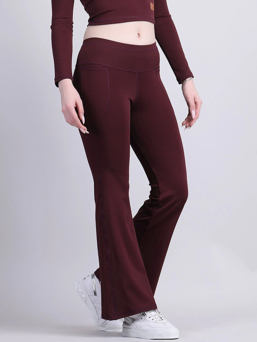 Raxedo Straight Cut Flared Trouser