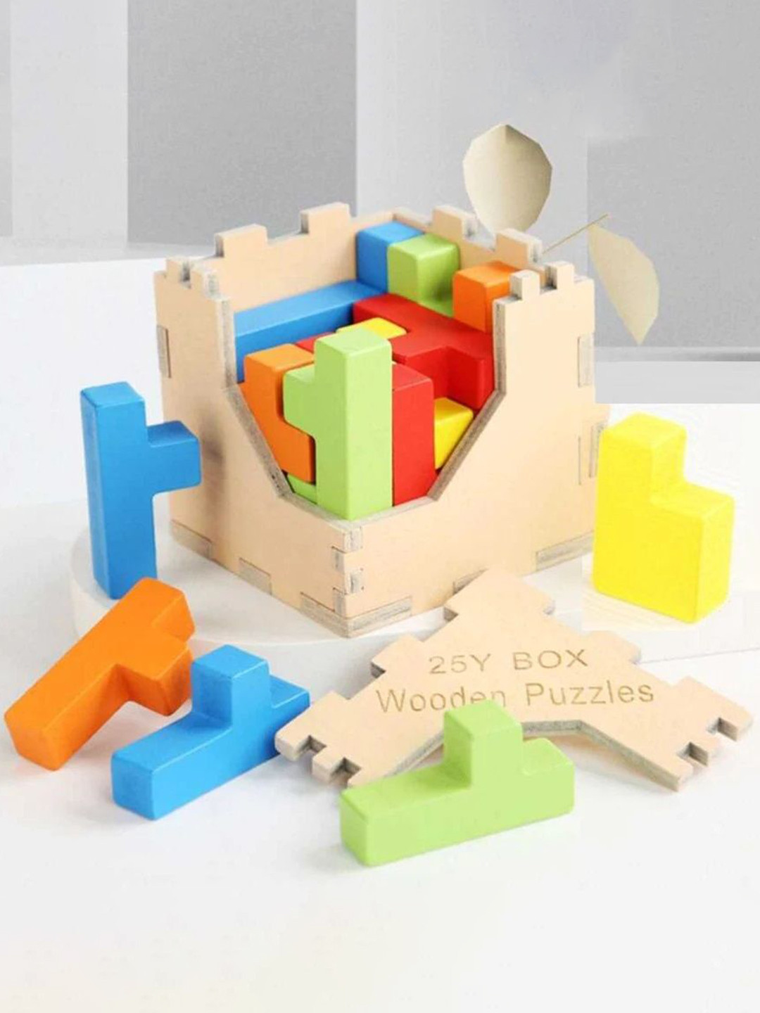 MUREN Non-Allergic Wooden Puzzles Activity Toys and Games
