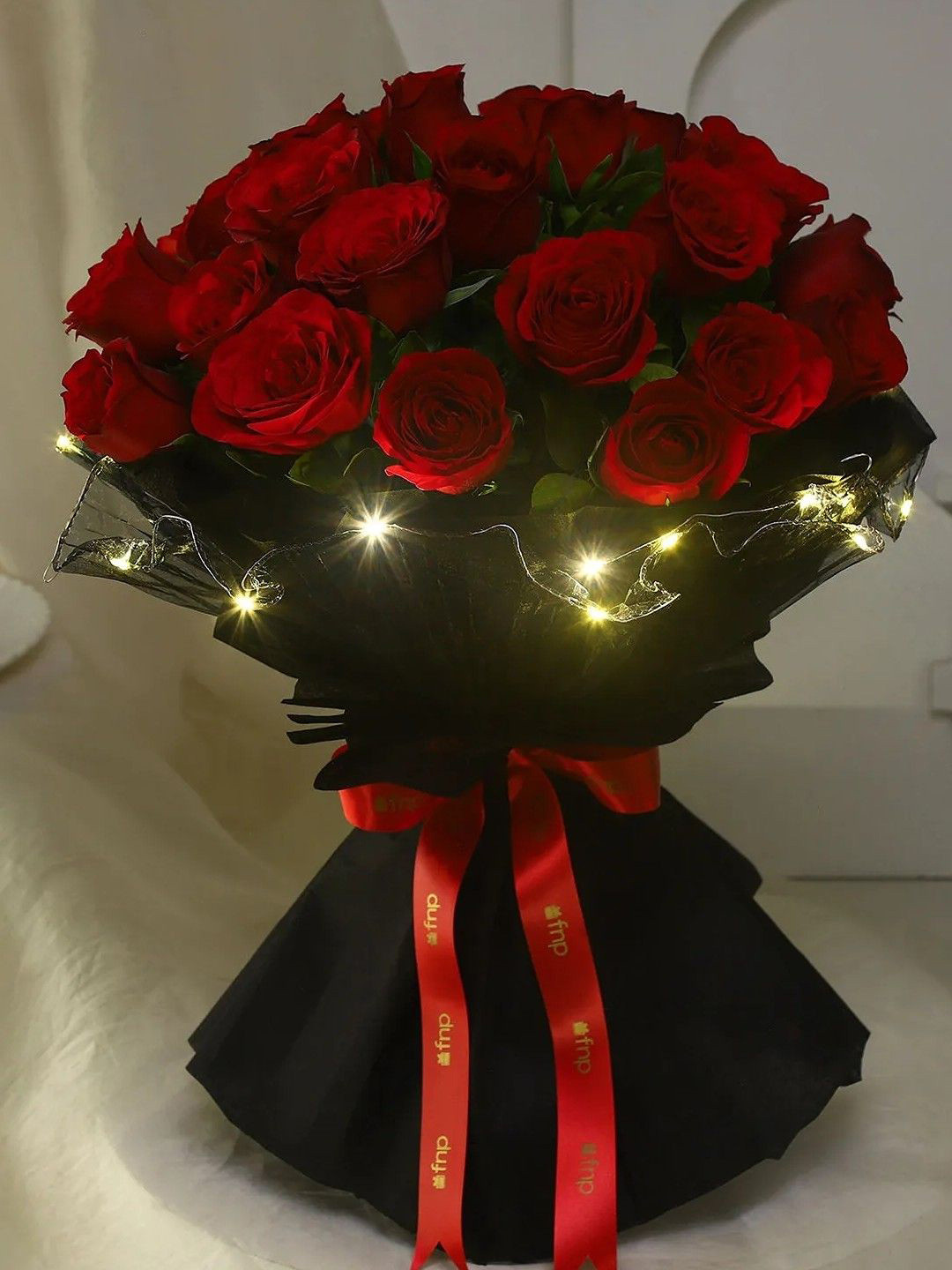 fnp Red 20 Pieces Rose Flower Bouquet