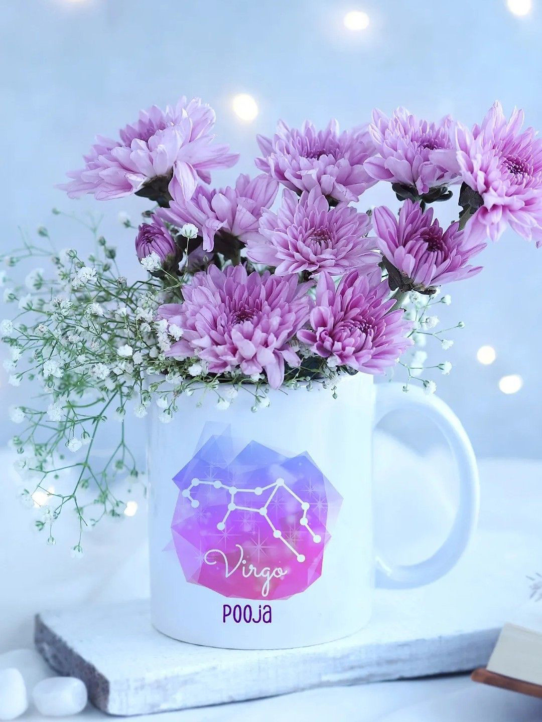 fnp Purple 10 Pieces Daises Flower Bouquet