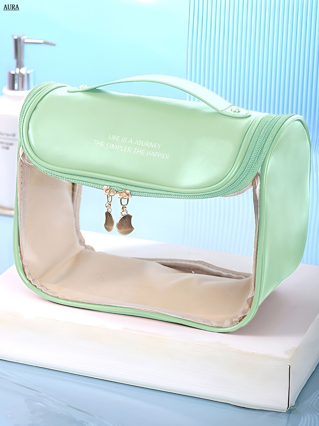 Aura Lime Green Water Resistant Multi-Utility Organiser