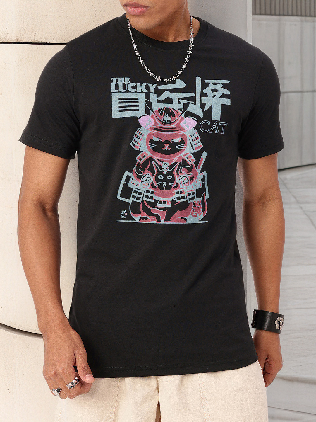 Kook N Keech Grunge Graphic Printed T-shirt