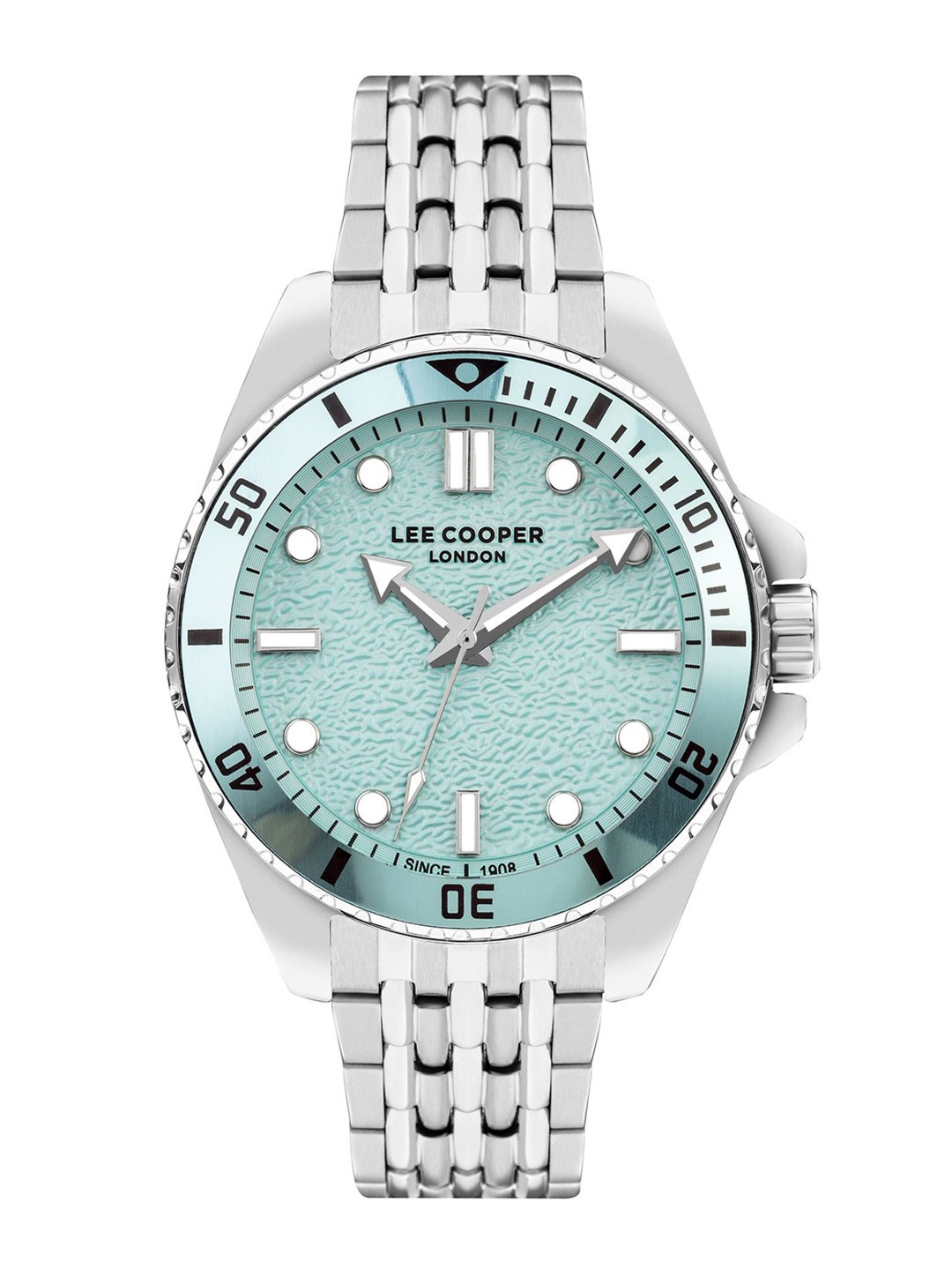 Lee Cooper Men Dial & Stainless Steel Bracelet Style Straps Analogue Watch LC07954.300