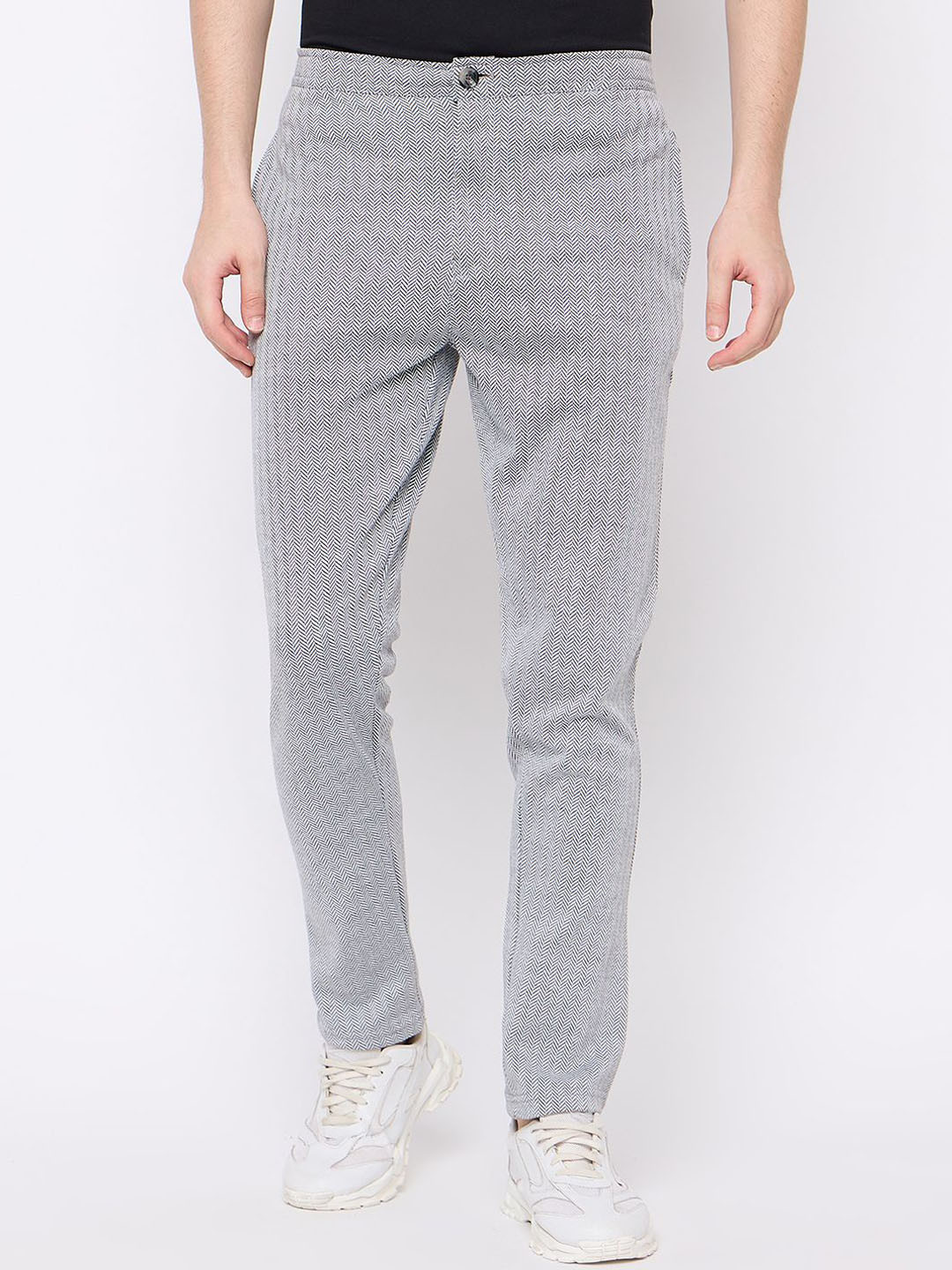 Club York Men Printed Trousers