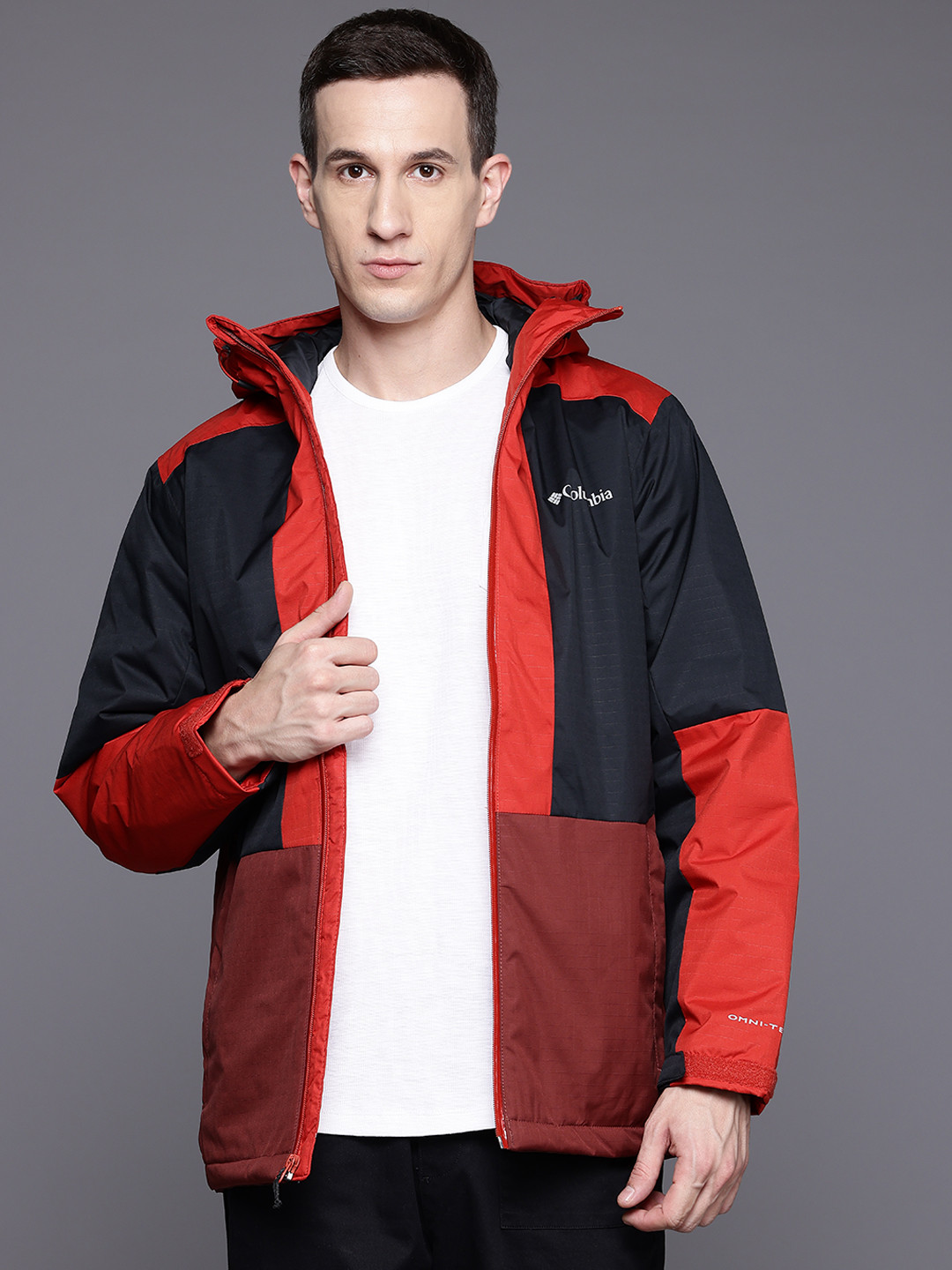 Columbia Men Point Park II Insulated Colourblocked Lightweight Outdoor Sporty Jacket