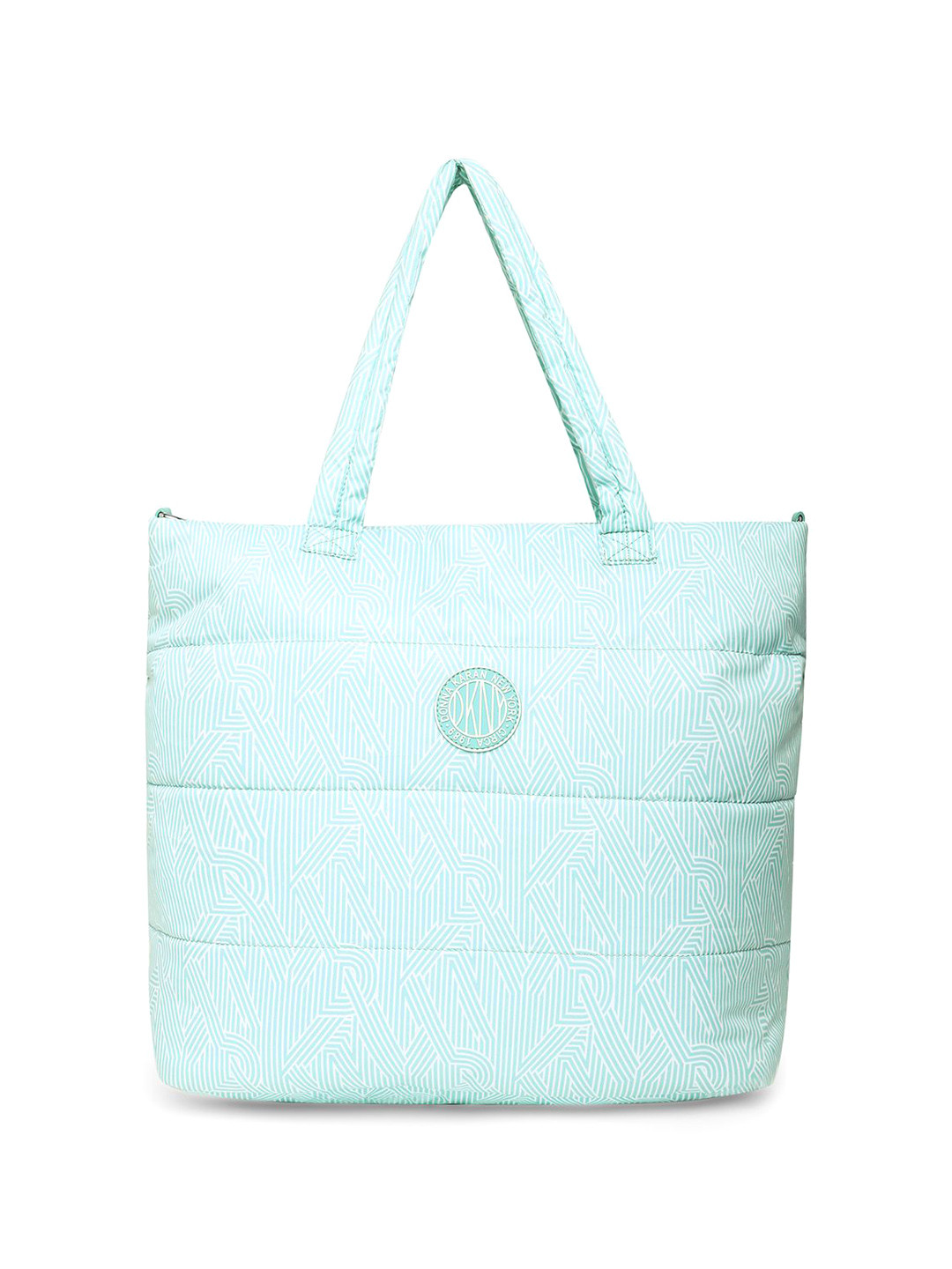 DKNY Crosswalk Range Sea Foam Tote Soft Handbag