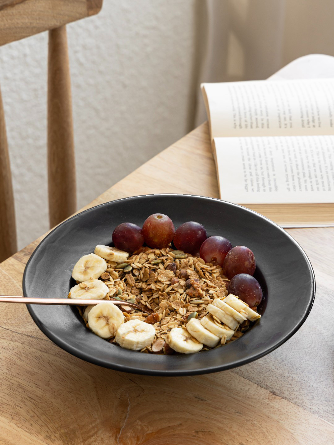 Claymistry Black Dark Knight of Pasta Bowl 200 ml