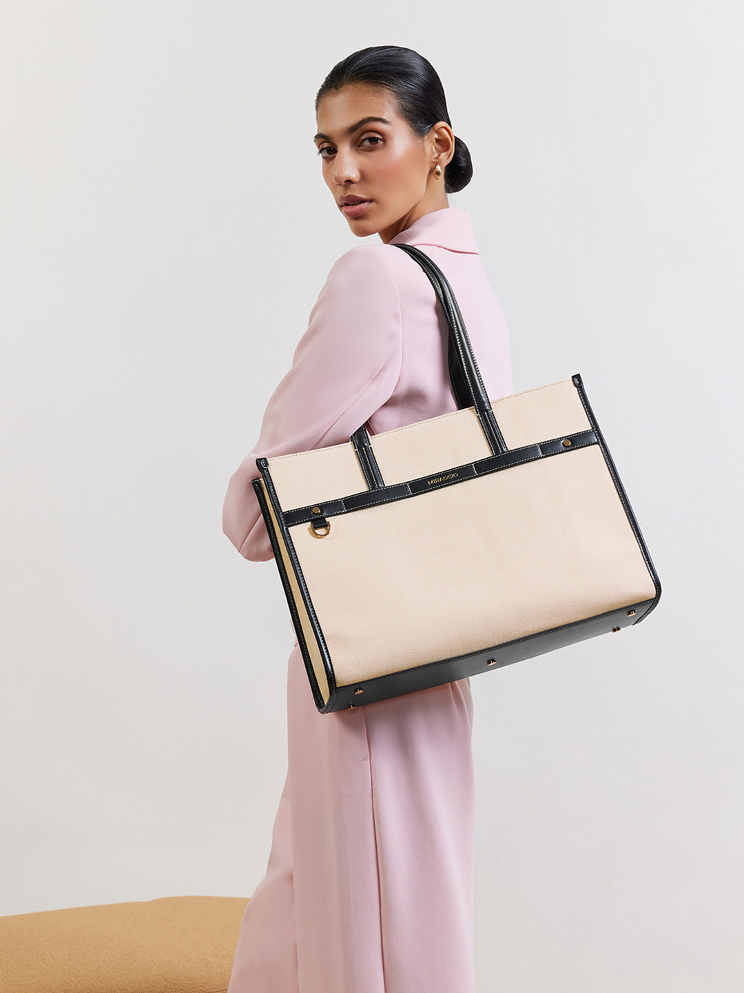 MIRAGGIO Cruise Canvas Shoulder Tote Bag