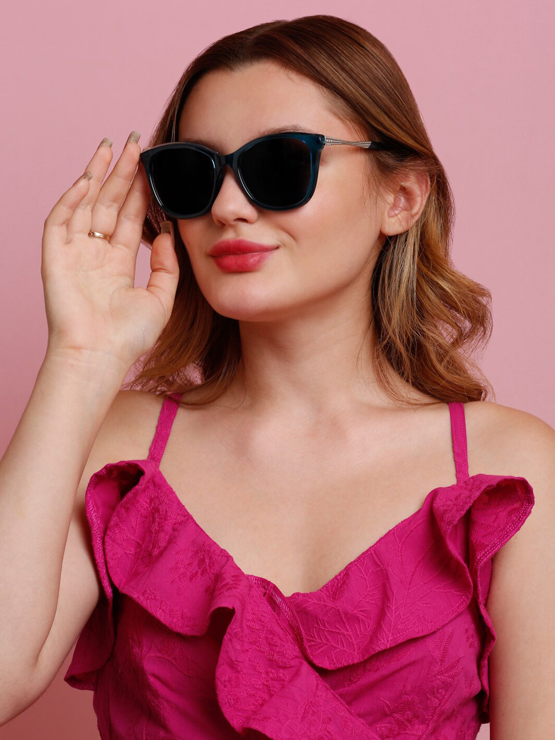 SUNNIES Women Cateye Sunglasses With Polarised Lens-SNS-11687-C047