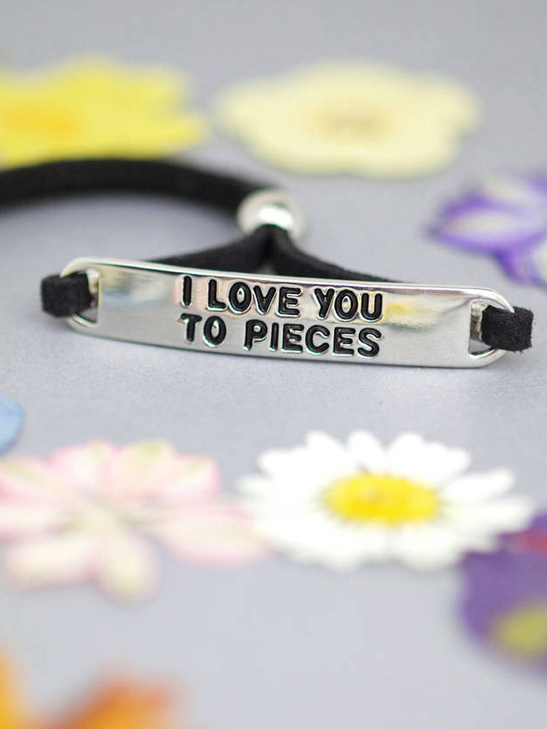 Young & Forever Unisex Leather Brass-Plated Wraparound Bracelet