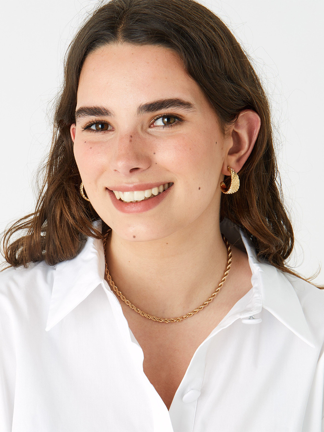 Accessorize Brass Handcrafted Necklace