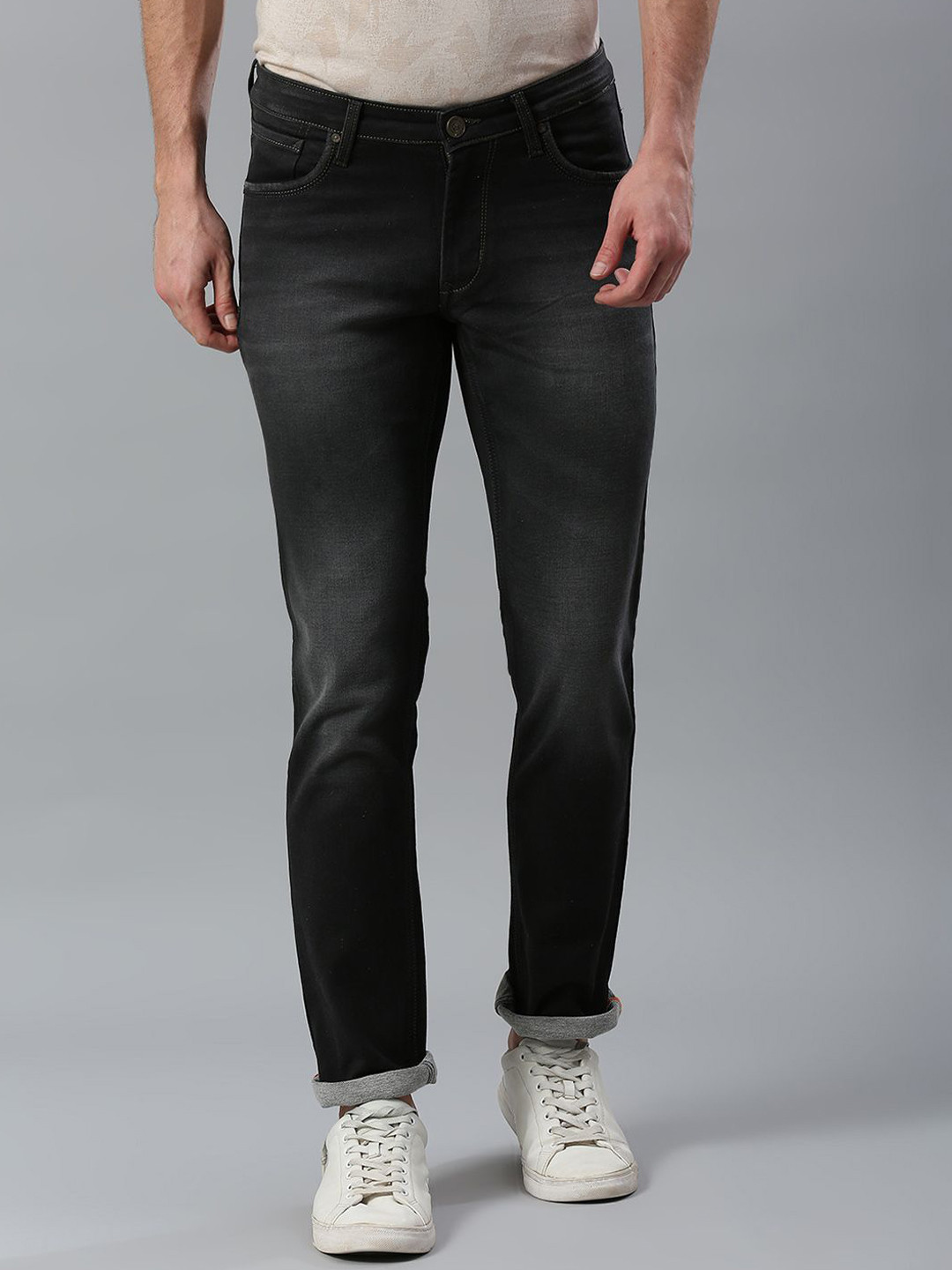 Klub Fox Men Skinny Fit Heavy Fade Jeans