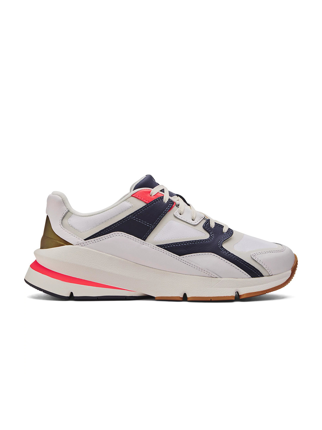 UNDER ARMOUR Men Woven Design Forge 96 Leather Reissue Running Shoes