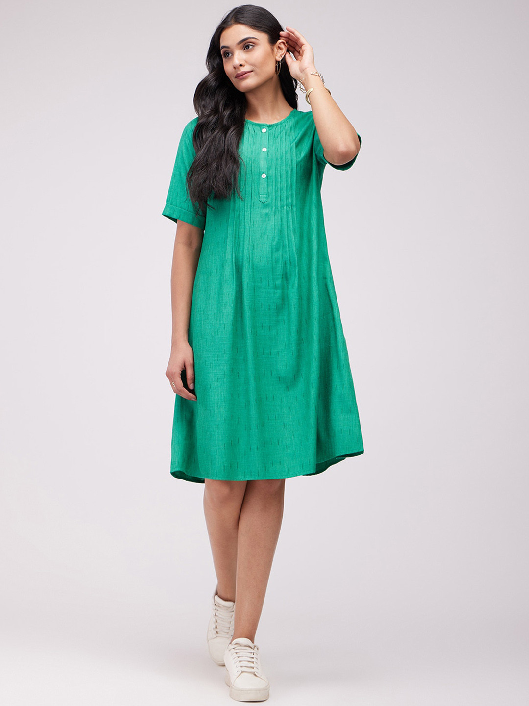 Pink Fort Woman A-Line Dress