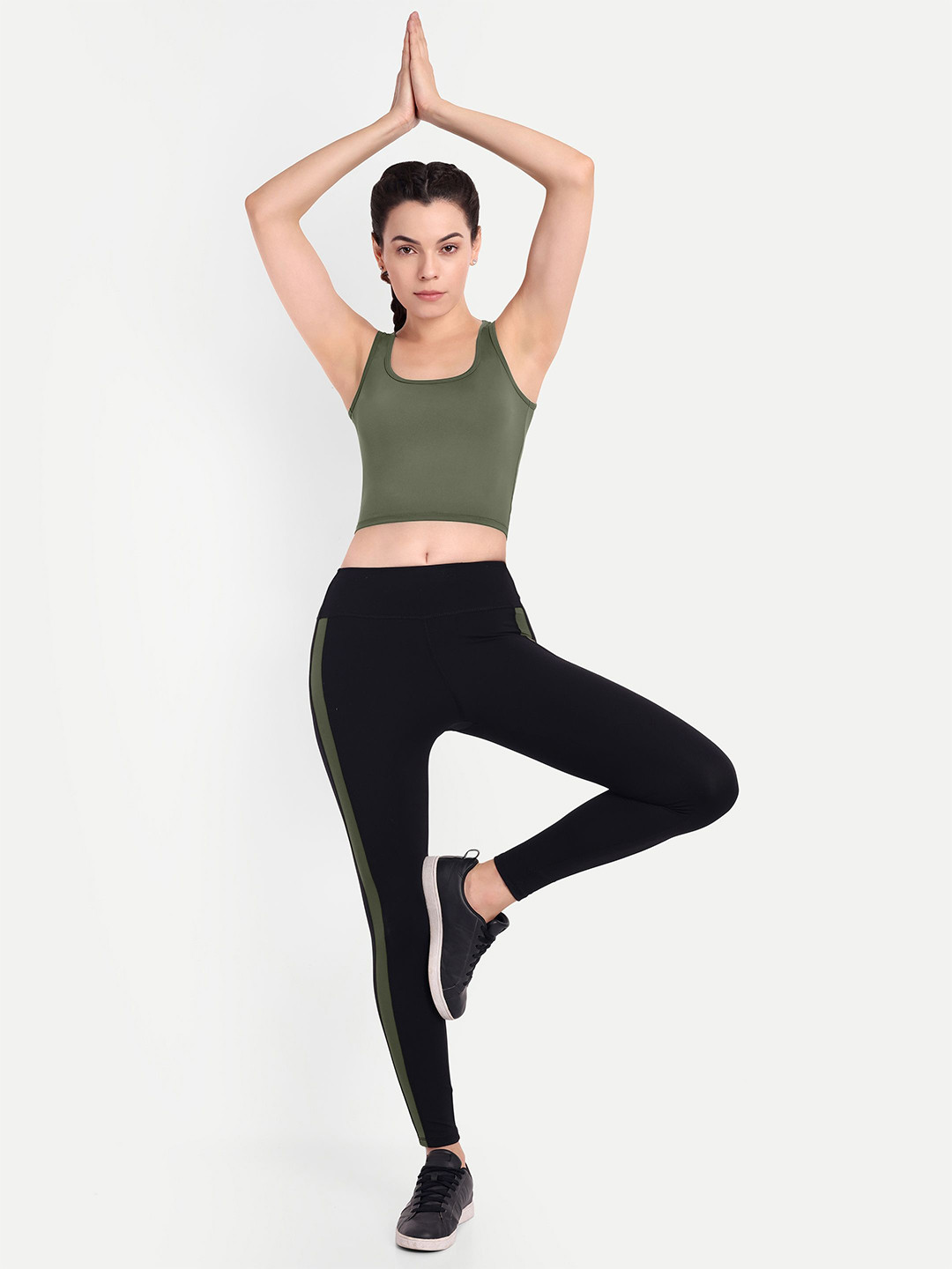 So What Solid Crop Tank Top