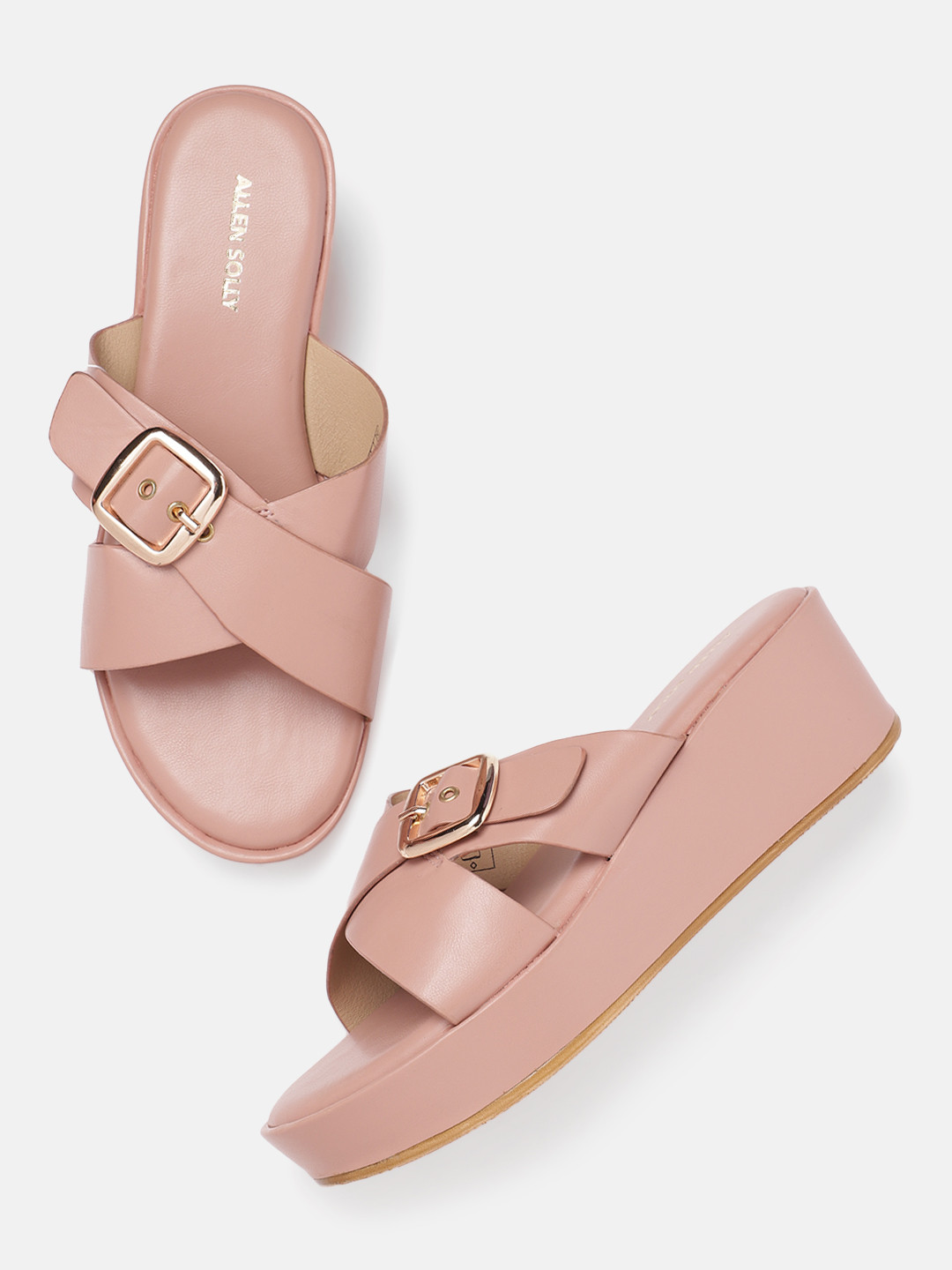 Allen Solly Wedge Heel with Buckle Detail