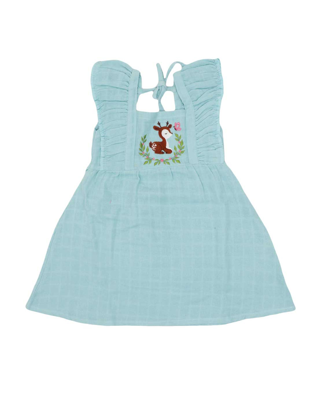 A Toddler Thing Organic Cotton Fit & Flare Dress