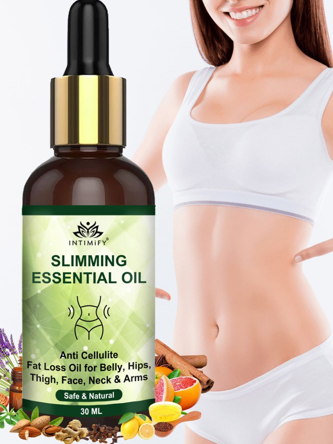 Buy INTIMIFY Slimming Essential Oil For Boots Metabolism 30ml Massage Oils for Unisex 30010095 Myntra