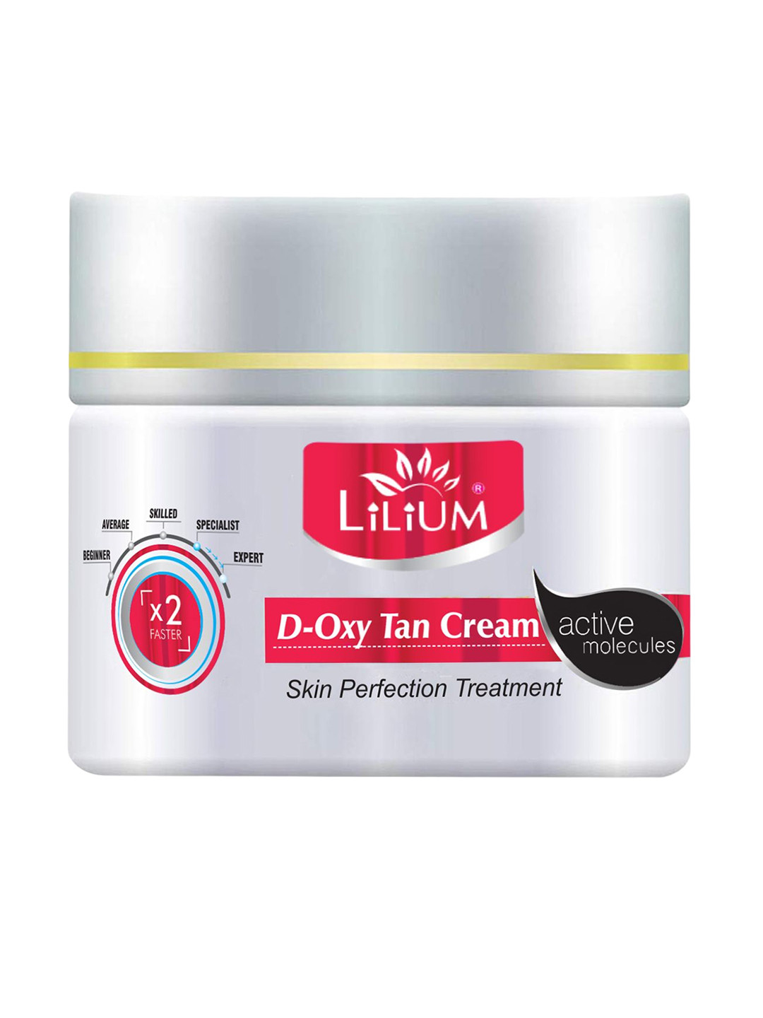Lilium D Oxy Tan Cream Removes De Tans & Heals Sun Burn With Kojic & Milk-40g